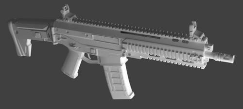Adaptive Combat Rifle (Untextured) preview image